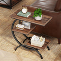 C-Shaped End Table